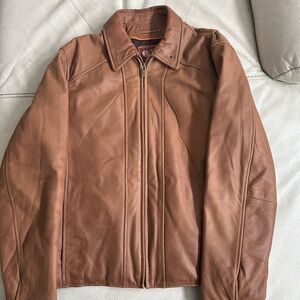 Wilsons Leather Men's Tan Jacket, Size M